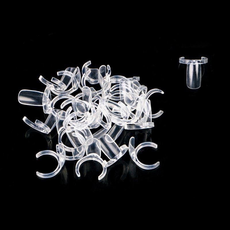 Nail art tools, ring color cards, natural color rings, nail plates, ring color cards, color markings, nail polish glue, 50 pieces per pack Specification image