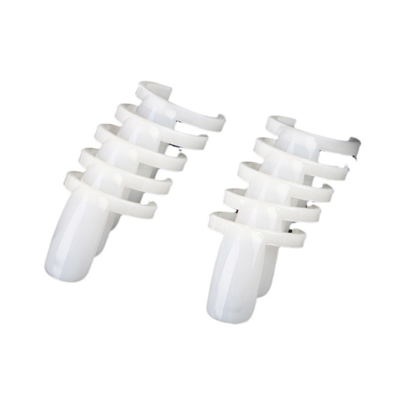 Nail art tools, ring color cards, natural color rings, nail plates, ring color cards, color markings, nail polish glue, 50 pieces per pack Item Picture