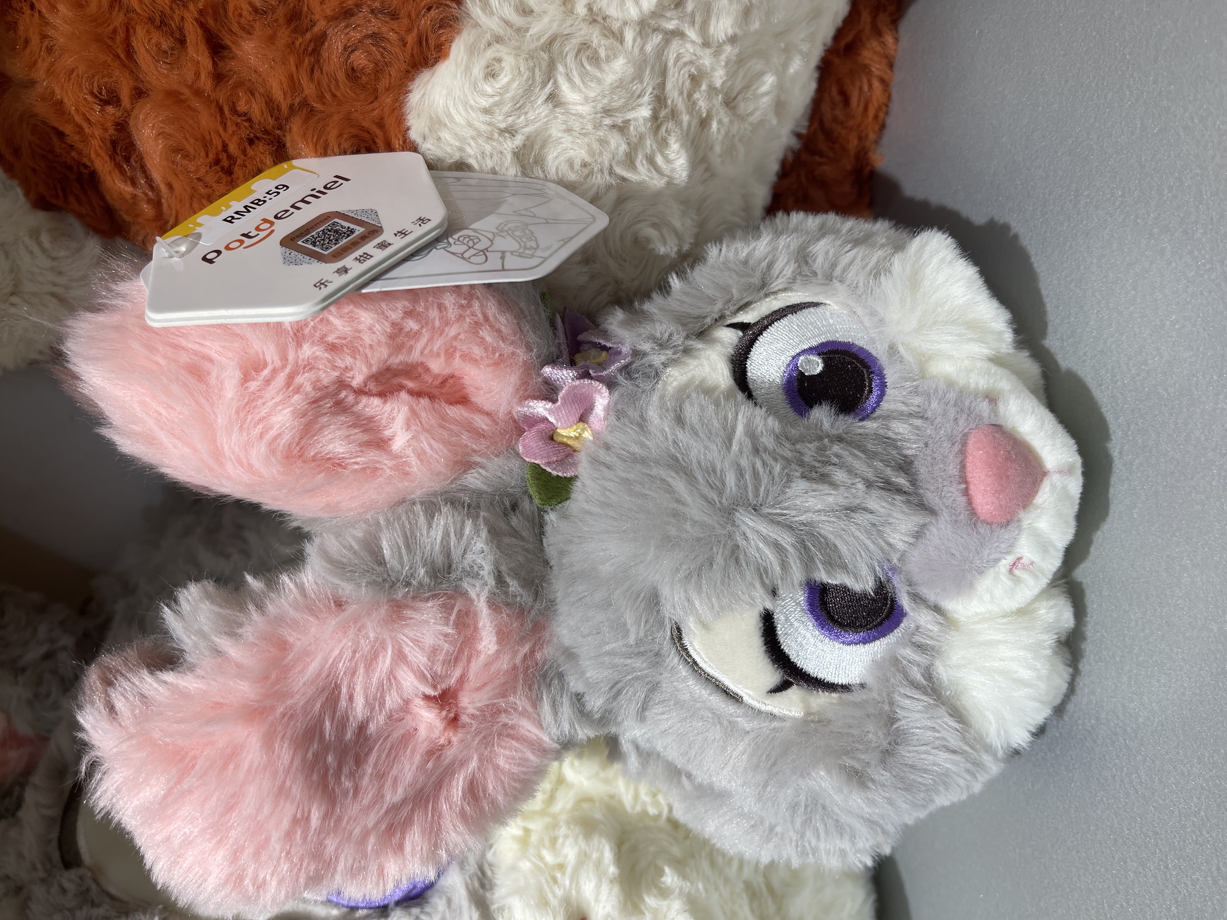 正版 朱迪 疯狂动物城 小挂包 斜挎包 创意潮流玩具皮具包包小挎包详情图4