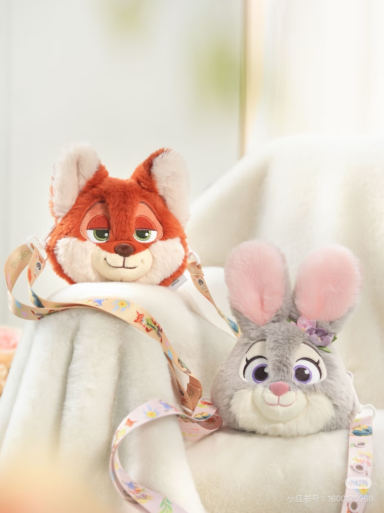 正版 朱迪 疯狂动物城 小挂包 斜挎包 创意潮流玩具皮具包包小挎包白底实物图