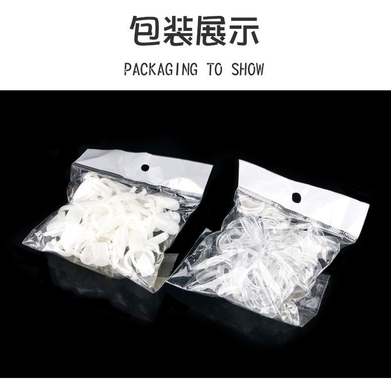 Nail art tools, ring color cards, natural color rings, nail plates, ring color cards, color markings, nail polish glue, 50 pieces per pack detail image 3