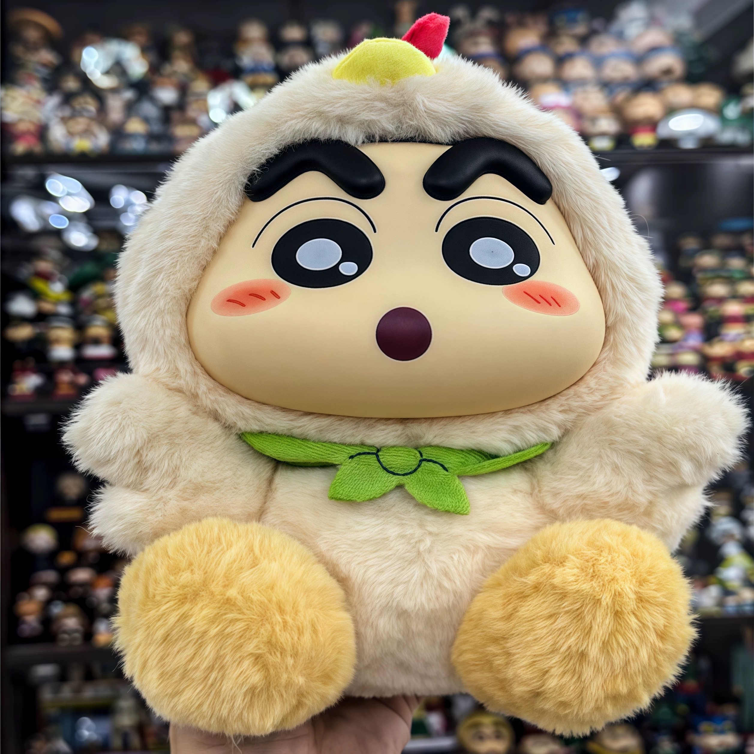 Official genuine, dynamic and creative Crayon Shin-chan blind box, vinyl plush "Story of the Season" figure, Christmas gift doll detail image 3