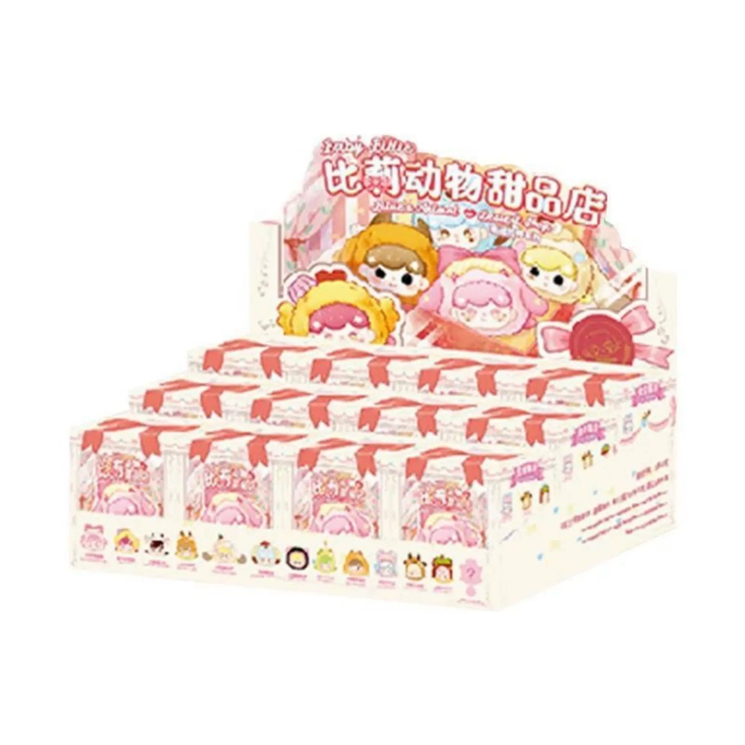 Genuine and in-stock brand new Billie Animal Dessert Shop plush pendant series blind box, whole box, end box, figurine and trendy toys Item Picture