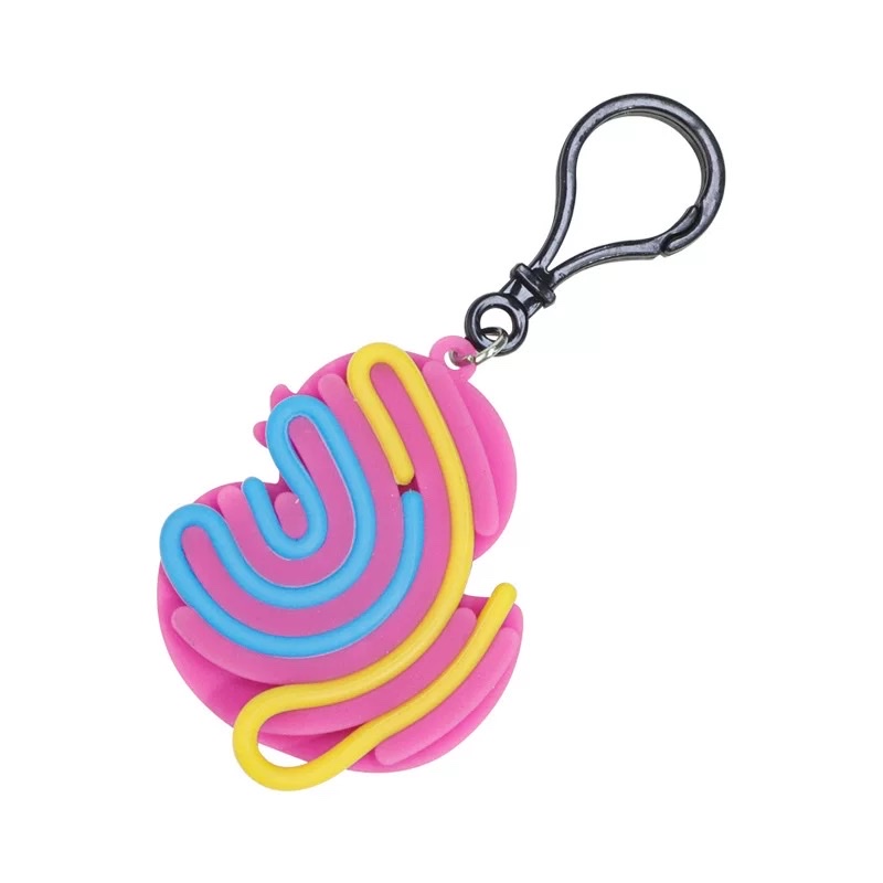 Silicone sensory board keychains, bags, pendants, novel toys Item Picture