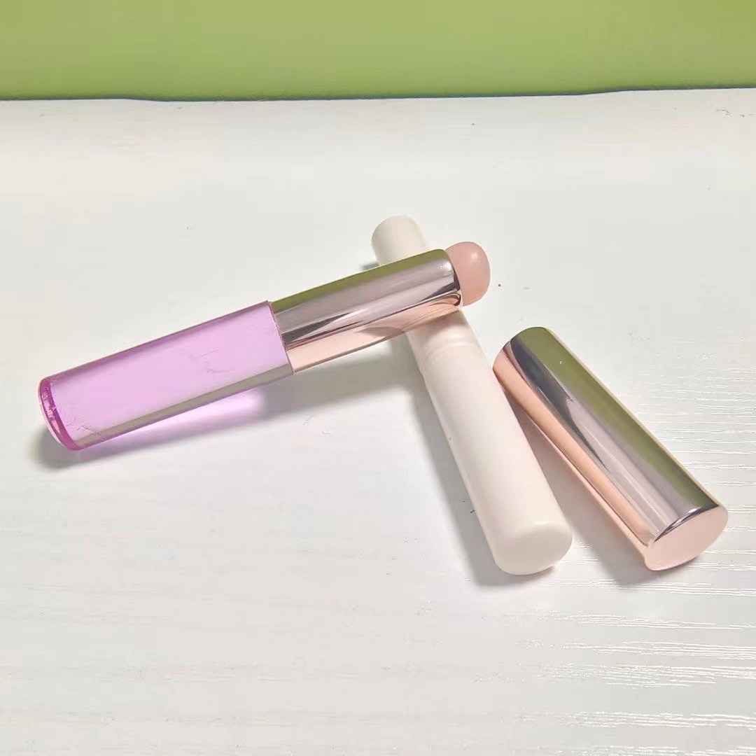 Round-headed silicone lip brush, smudge brush, concealer brush, Q-soft elastic washable silicone lipstick brush, wholesale beauty tools detail image 4