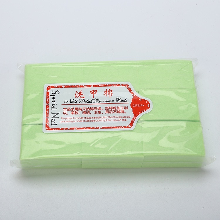 Nail polish remover cotton non-woven fabric hard nail wash towel, colored nail wash cotton sheet, disposable hard nail wash towel 540 pieces set detail image 7
