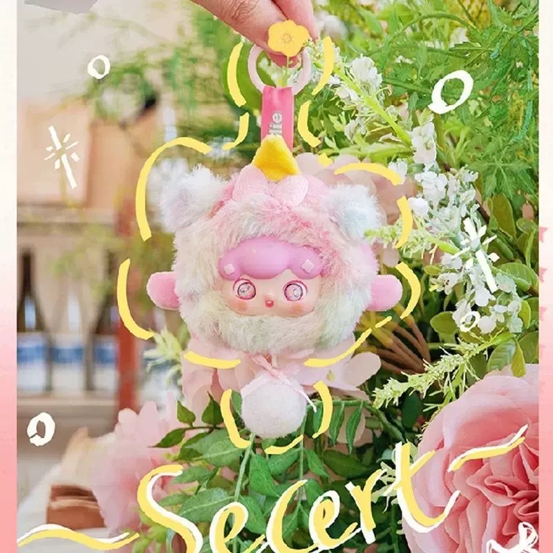 Genuine and in-stock brand new Billie Animal Dessert Shop plush pendant series blind box, whole box, end box, figurine and trendy toys detail image 3