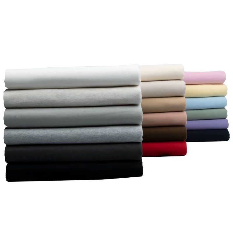 Meihaoji autumn and winter thickened one-piece fleece sweatshirt fabric, high-quality fluffy, skin-friendly and warm knitted pants fabric Application Scenario