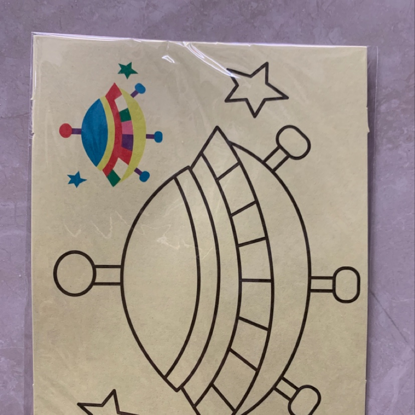 沙画细节图