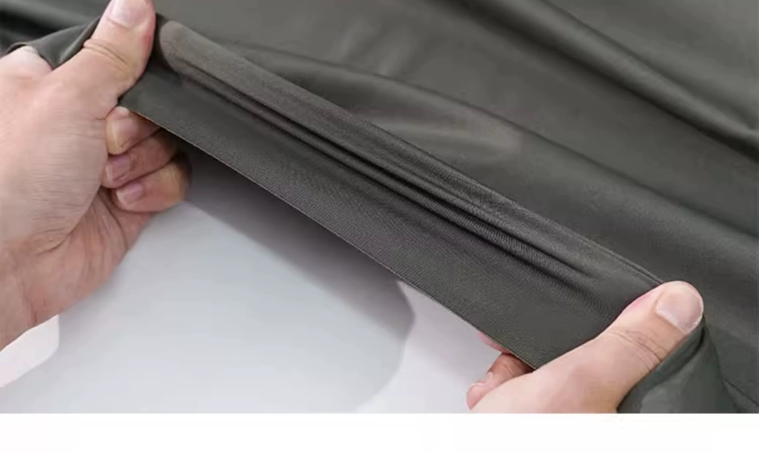 Shark skin fabric, four-sided brocade, high-elasticity maternity pillow, sportswear, yoga wear, swimsuit, swimming pants, sweat-absorbing and quick-drying fabric, denim fabric detail image 11