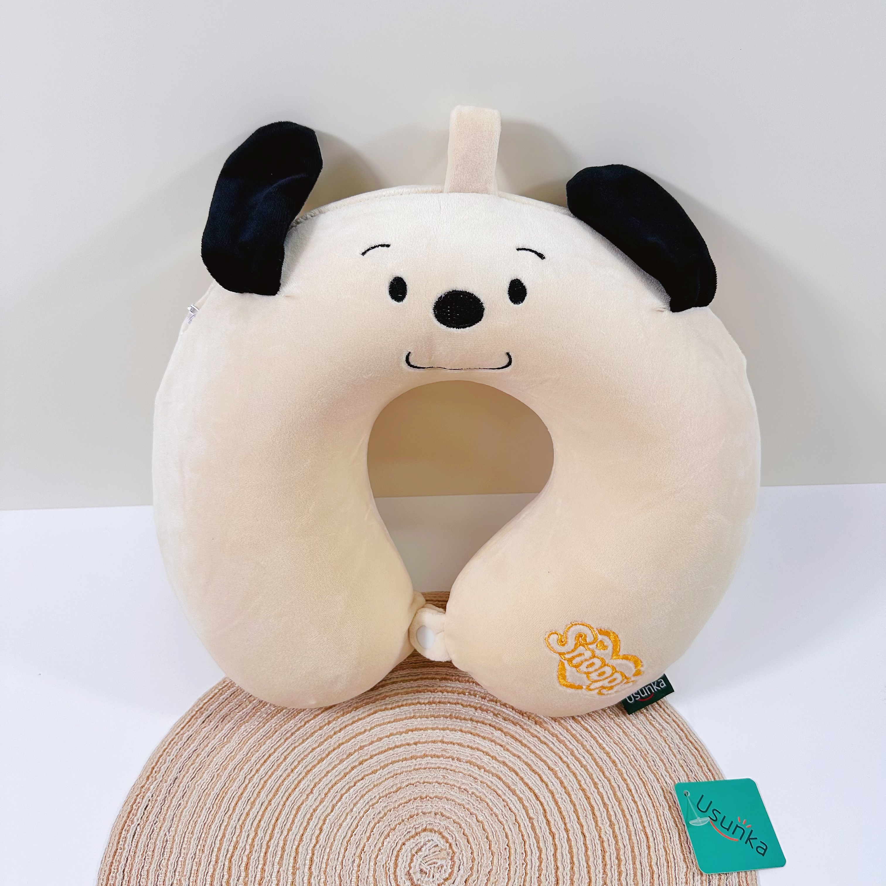 外贸记忆棉旅行枕U型护颈枕午睡颈枕慢回弹飞机坐车睡觉u型枕批发 详情图4