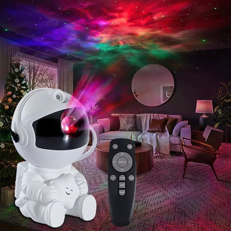 Best-selling cross-border dimmable starry sky projector light, dreamy bedroom night sky dynamic atmosphere light