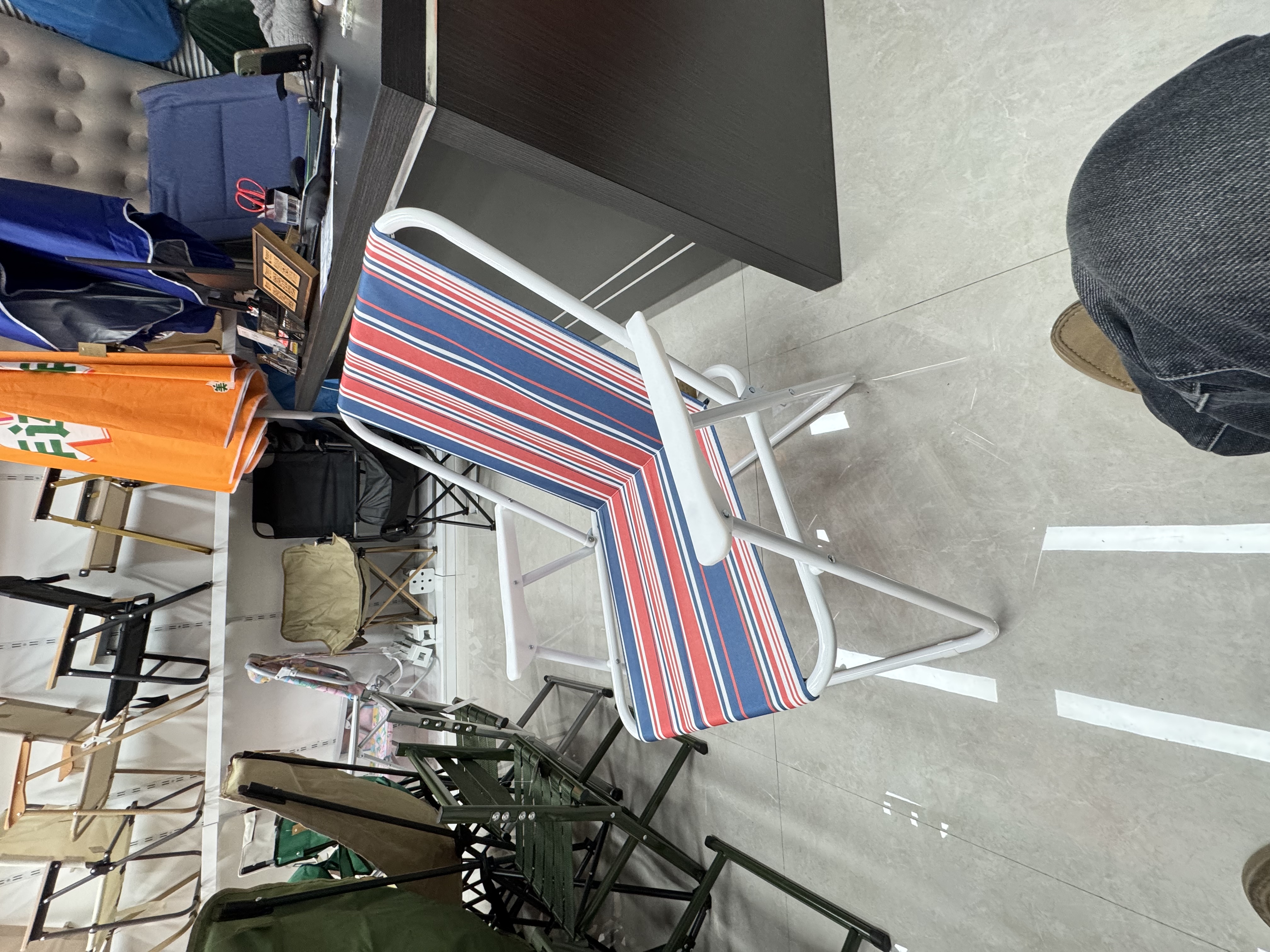 Outdoor products, camping tables and chairs, portable folding camping vehicle special chairs, picnic and leisure multi-functional lightweight chairs, outdoor products Specification image