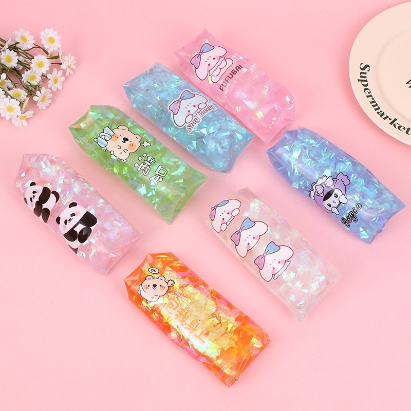 Factory direct sales of stress-relieving toys, water snake that can't be caught, new cartoon water snake that can't be caught, venting toys, Pinch Fun children's toys, water bags wholesale