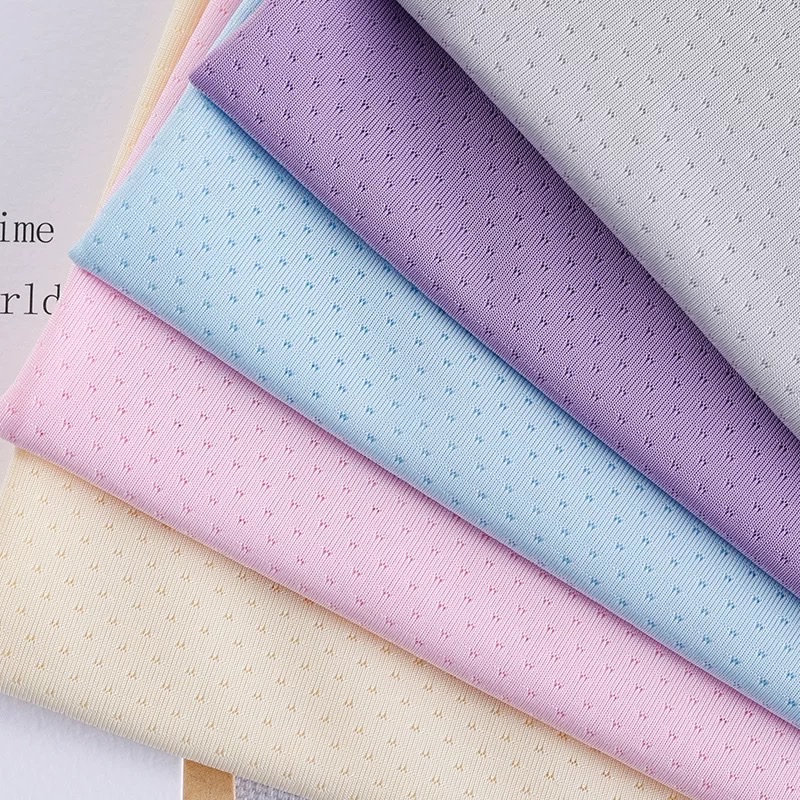 Quick-drying professional sun-protective shirts in stock, high-elasticity ice silk mesh fabric, cool, breathable and lightweight sun-protective clothing, ice sleeve fabric details Picture