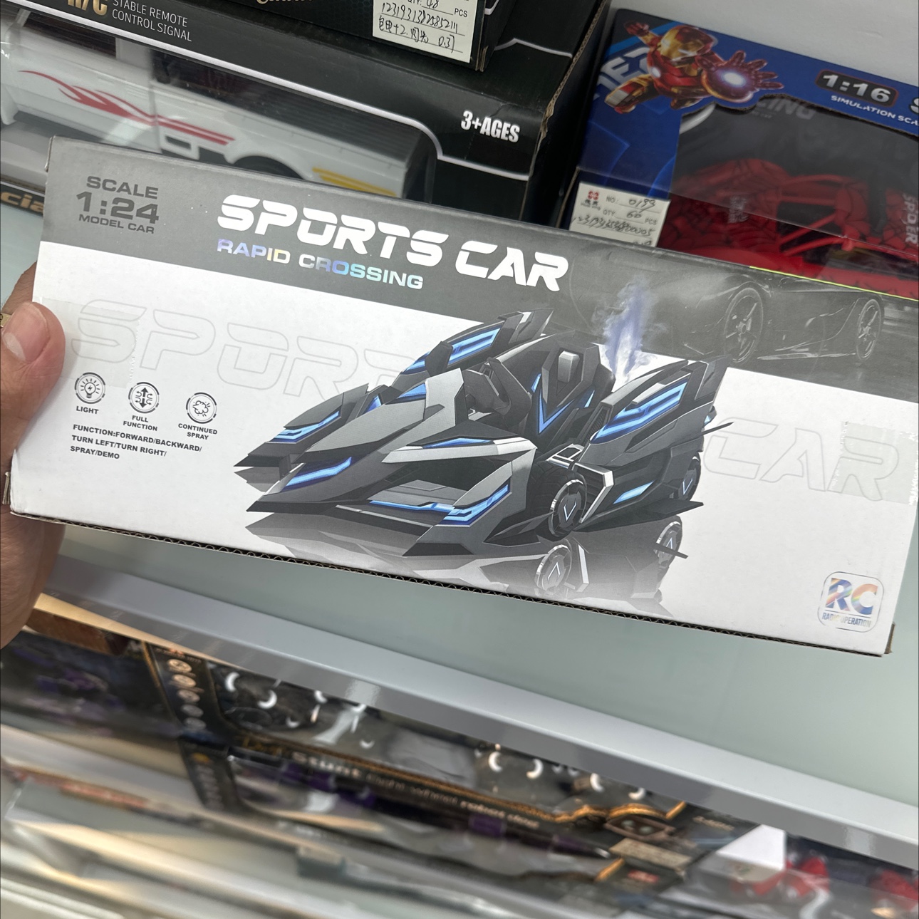 Children's remote-controlled excavator toy, fun driving, suitable for boys and girls, children's toy car gift Specification image