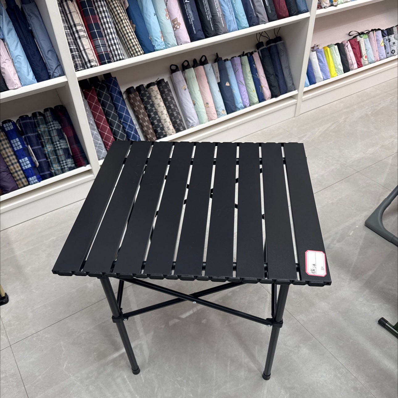 野营折叠桌椅实物图