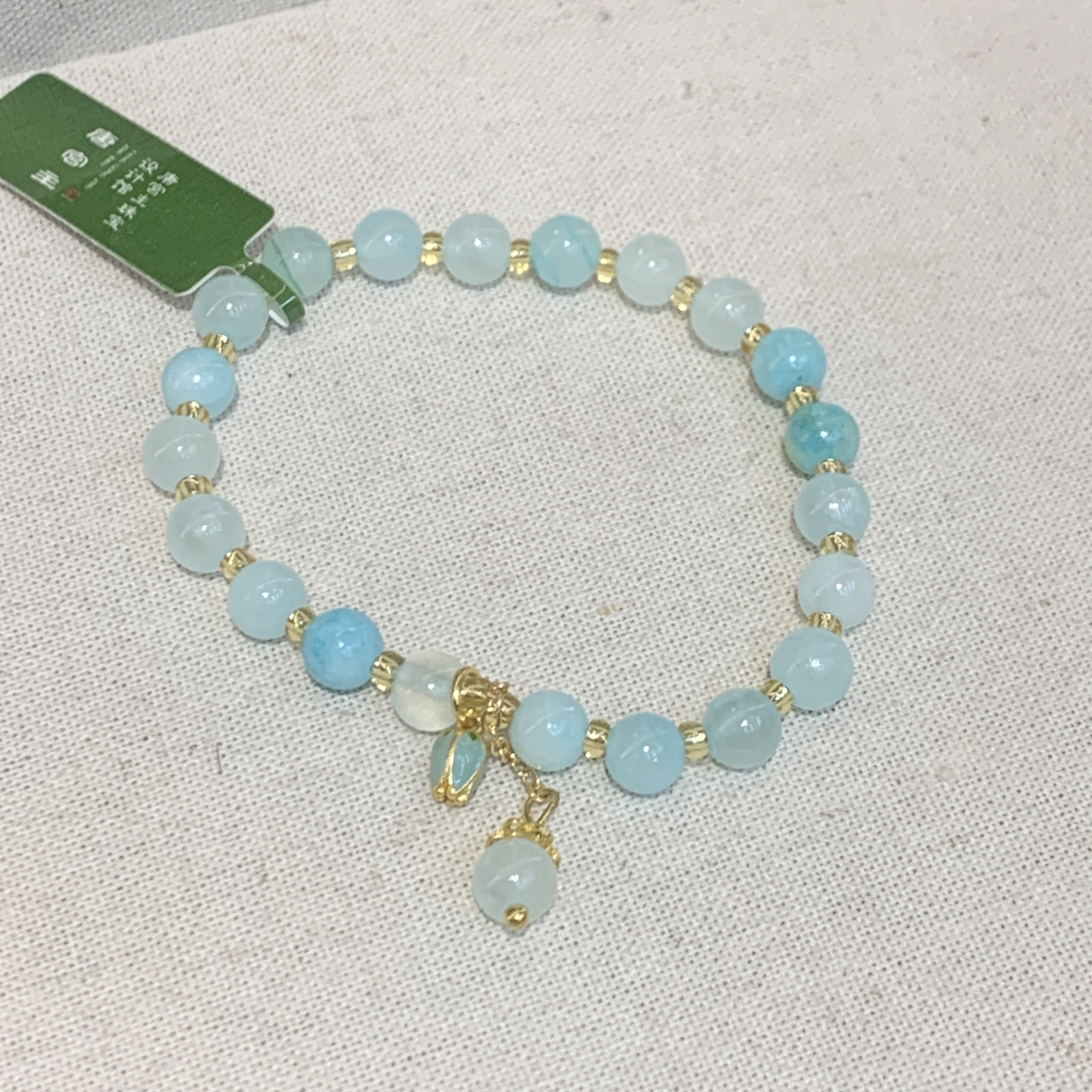 唐宫主精品原创设计天然石郁金香挂件饰品手串文玩手串详情图5