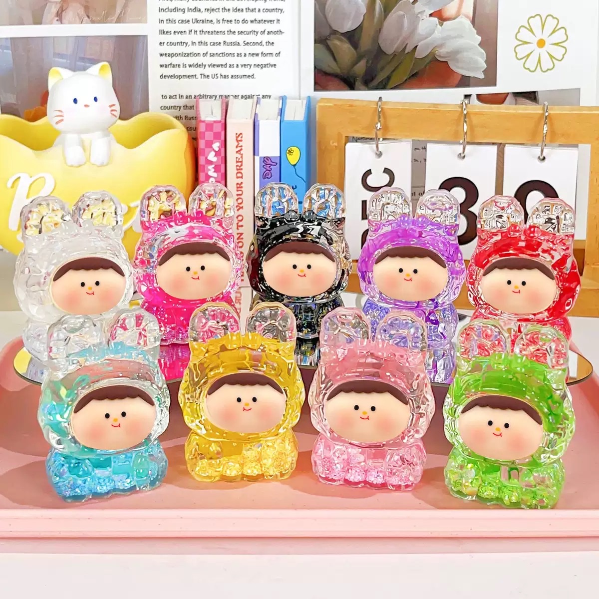 Lilith's sparkling mini and cute design jewelry desktop, car decoration blind box desktop detail image 3