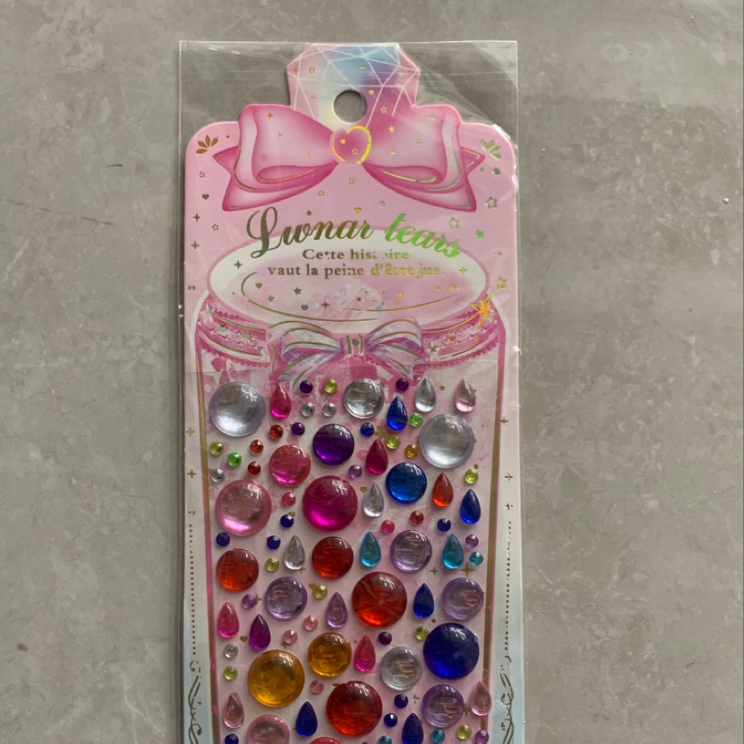 雅克力贴细节图