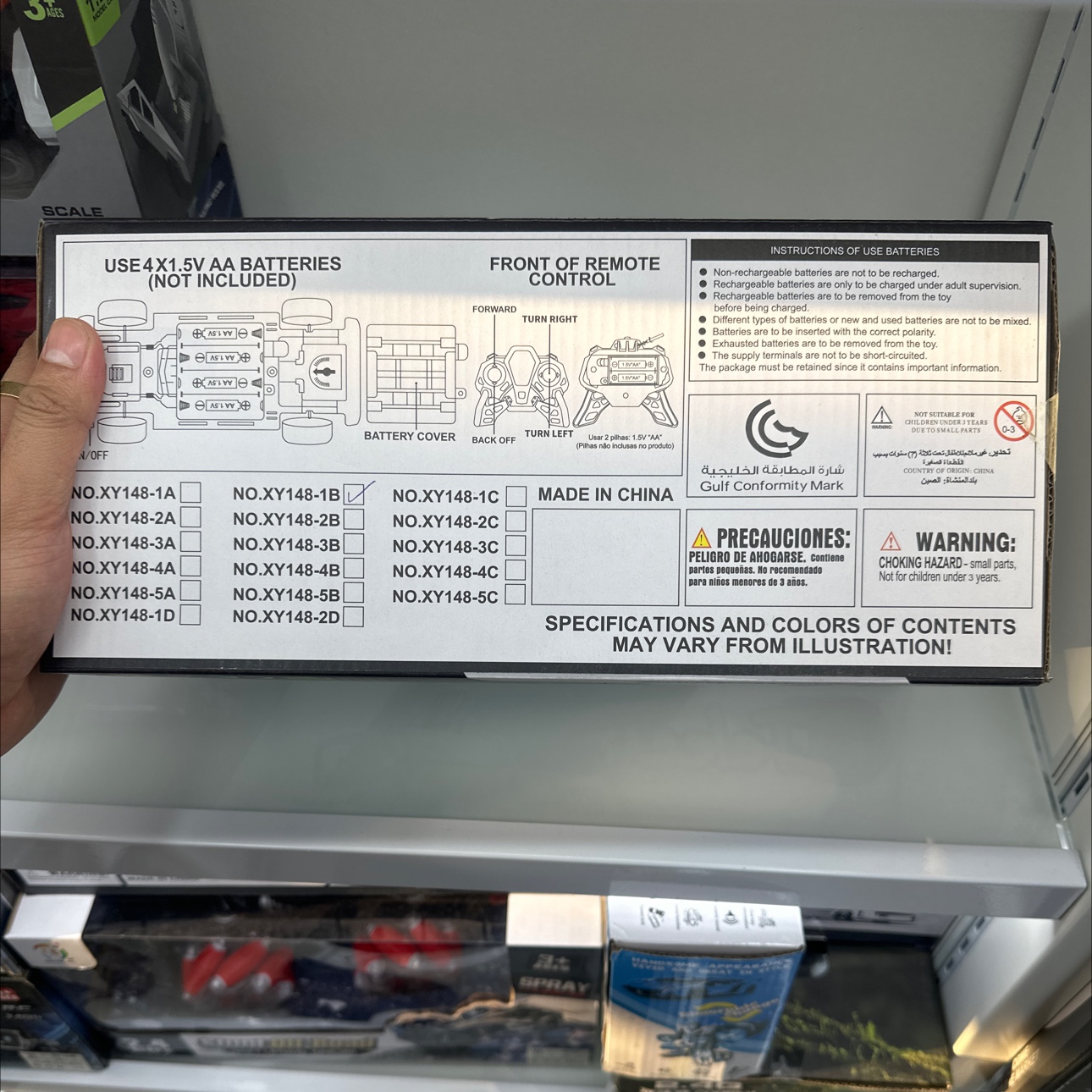 Children's toy remote-controlled excavator, fun engineering vehicle, children's remote-controlled car toy, suitable for boys and girls details Picture