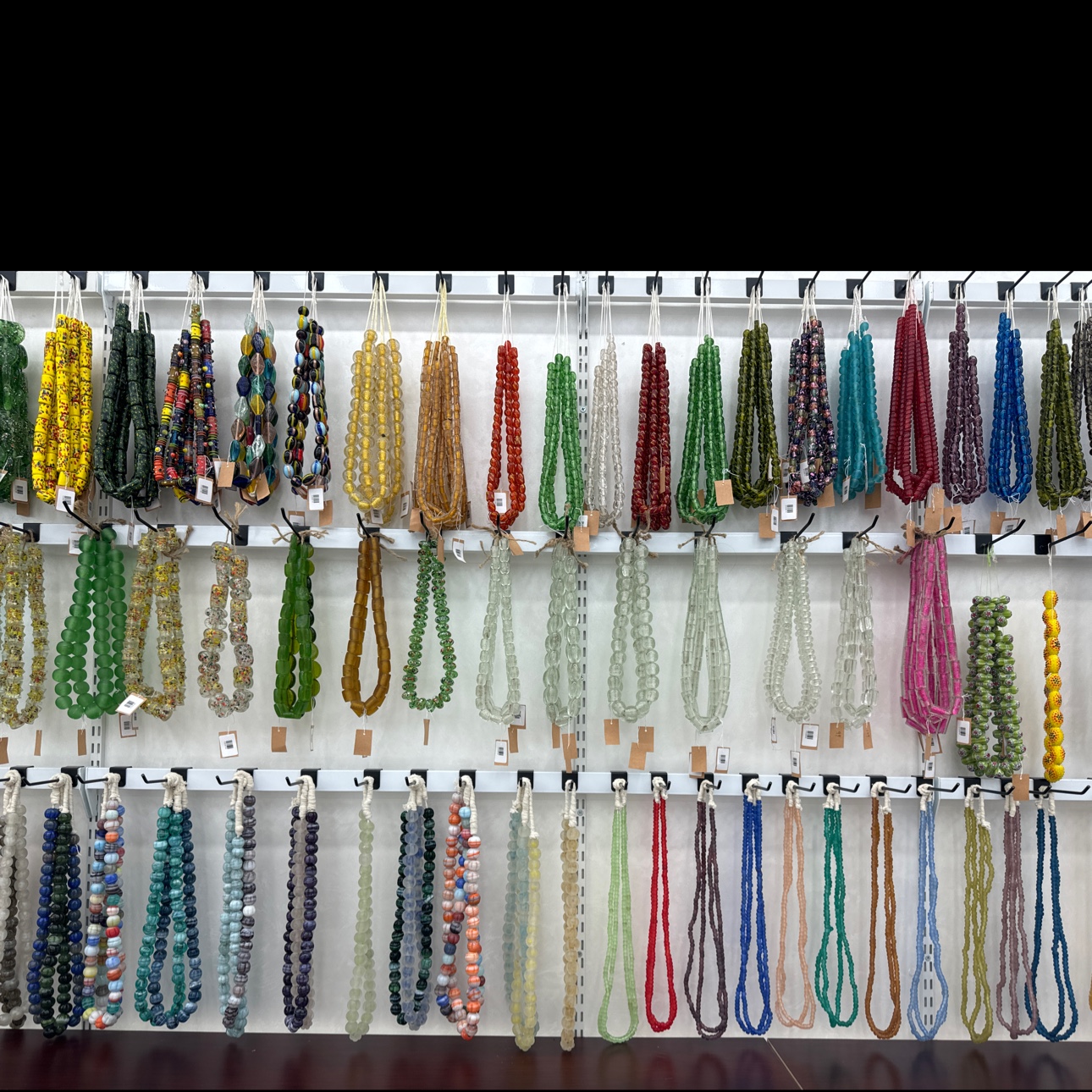 尼泊尔老琉璃珠 多宝 飞碟 花花