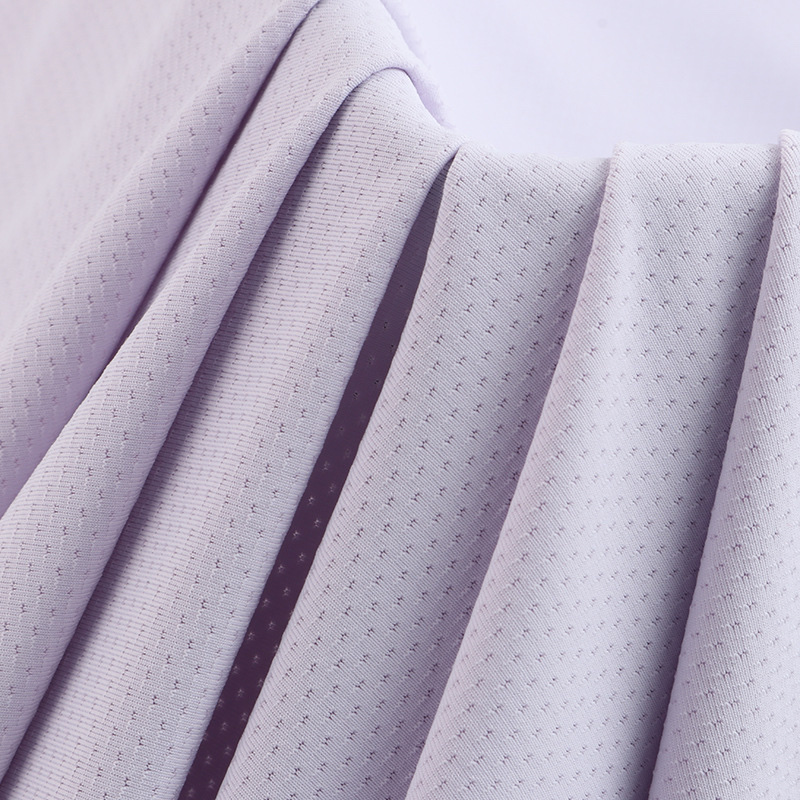 锦纶透气孔蝴蝶网面料户外冰感防晒服速干运动面料夏季透气舒适细节图