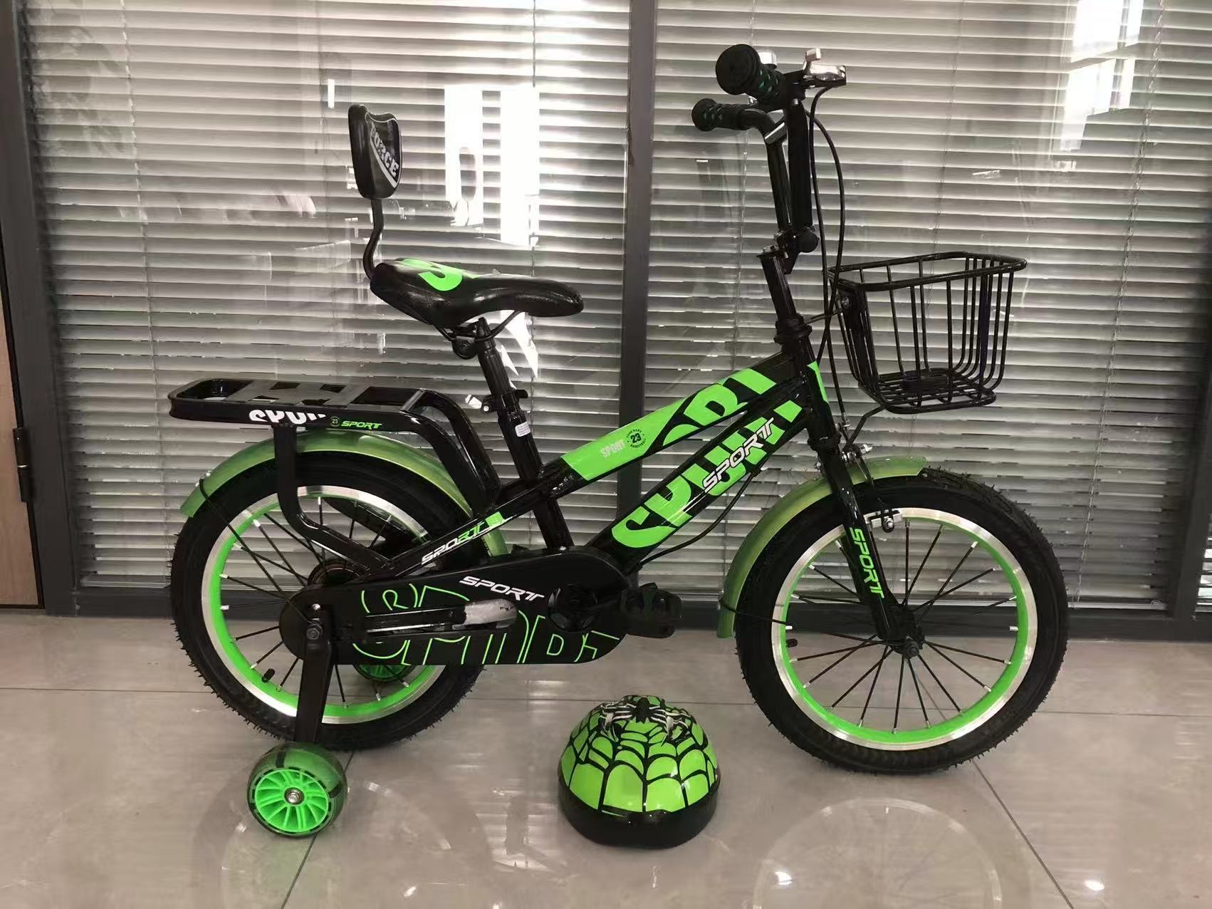 单车儿童车童车自行车宝宝学步车幼儿车带摇铃安全耐用适合3岁以上