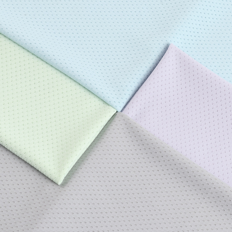 锦纶透气孔蝴蝶网面料户外冰感防晒服速干运动面料夏季透气舒适详情图1