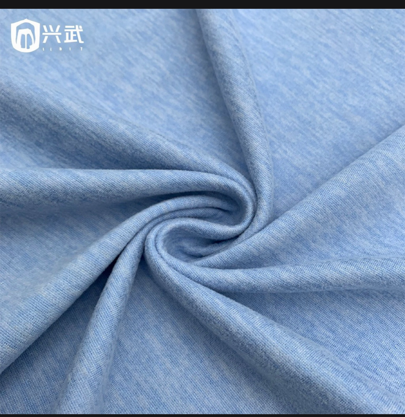 Duancai cashmere silk knitted fabric 280g elastic autumn and winter warm base layer, home wear sweater fabric detail image 1