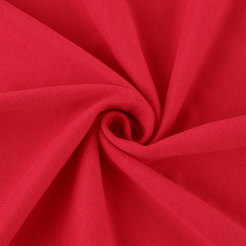 The Huamian sweatshirt is made of composite fabric with bristles. It is a comfortable, warm, soft and breathable velvet fabric for autumn and winter casual home wear detail image 3