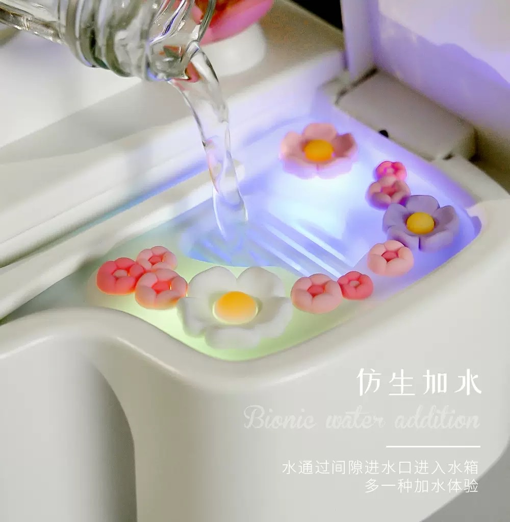 New air humidifier, seven-color ambient light, portable USB charging, car desktop, office and study, spray water replenishment, piano model detail image 11