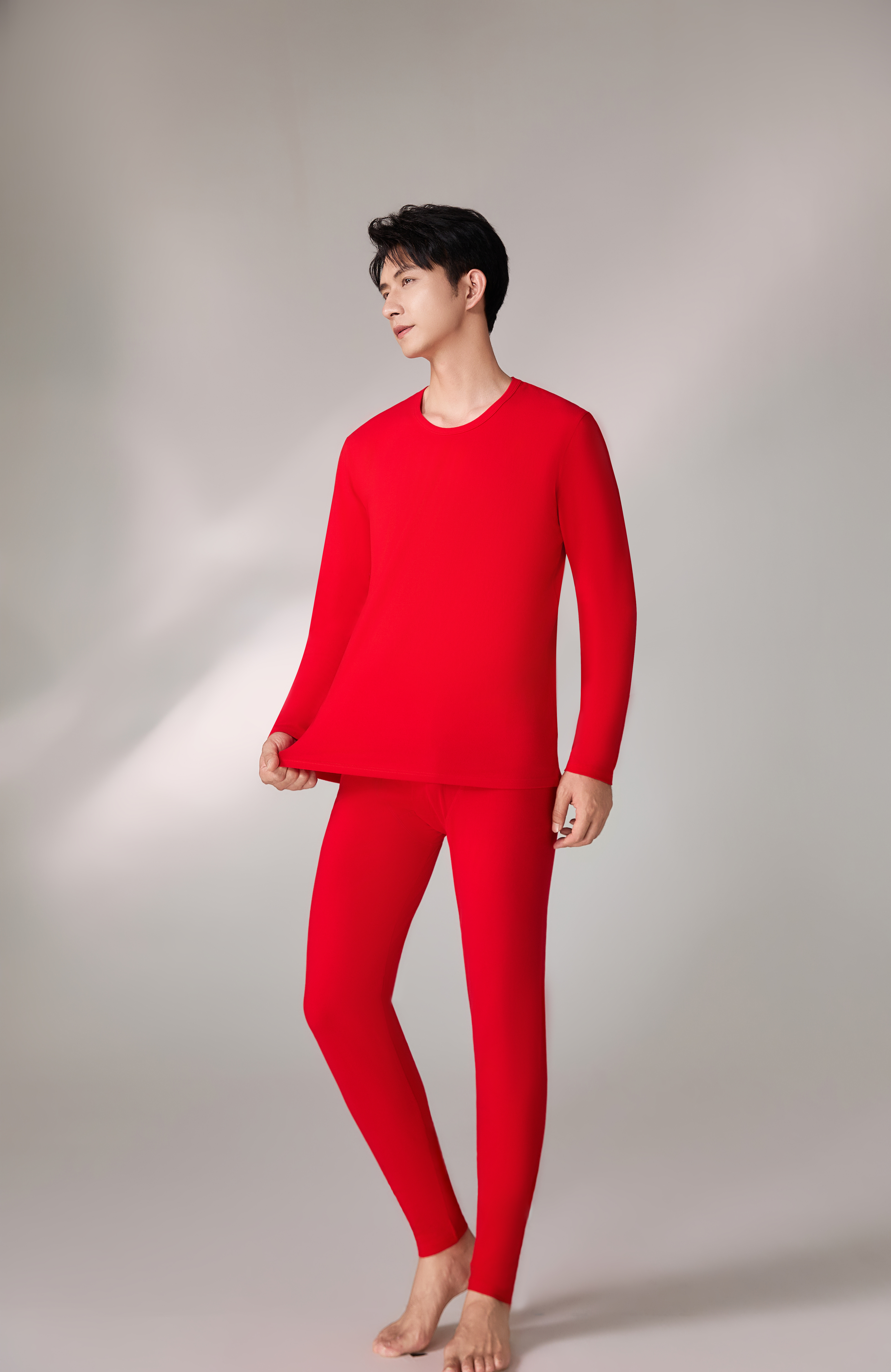 索丽娅男士保暖内衣套装秋裤保暖内衣组合秋冬季内搭保暖衣服纯棉莱卡磨毛详情图12