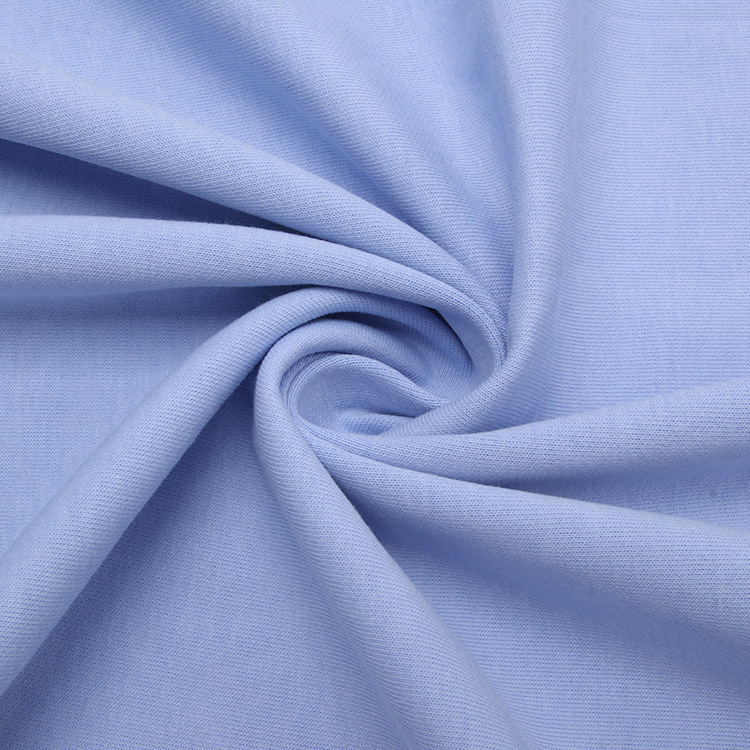 Fine cotton double-sided plain weave knitted sweatshirt as the base fabric for autumn and winter, soft and warm fabric, double-sided fabric detail image 1