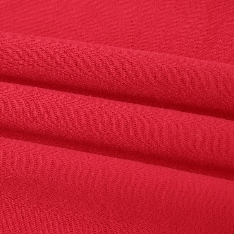 The Huamian sweatshirt is made of composite fabric with bristles. It is a comfortable, warm, soft and breathable velvet fabric for autumn and winter casual home wear detail image 2