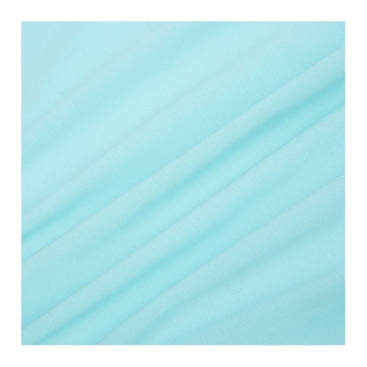 The 40S combed high-count fine-spun pure cotton fabric is soft and comfortable. It is a suitable thickness for home clothing Application Scenario