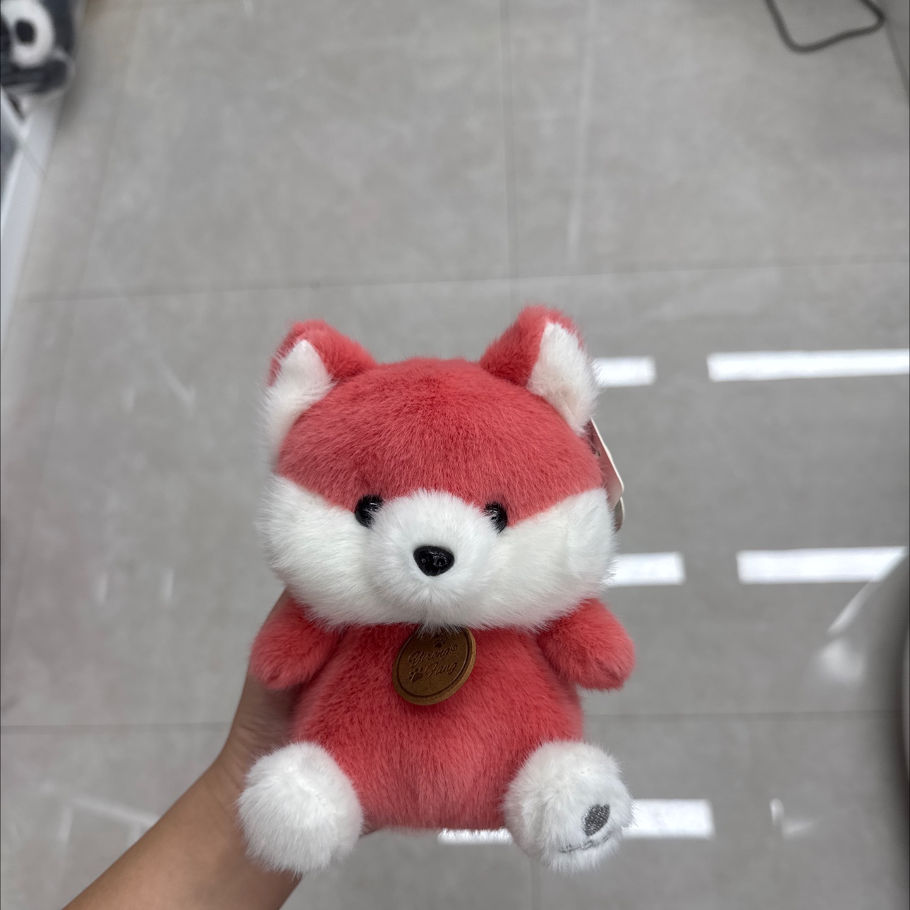 掌中宝毛绒玩偶艺绒坊香墩墩乐园公仔安抚布娃娃送小朋友摆件礼物狐狸