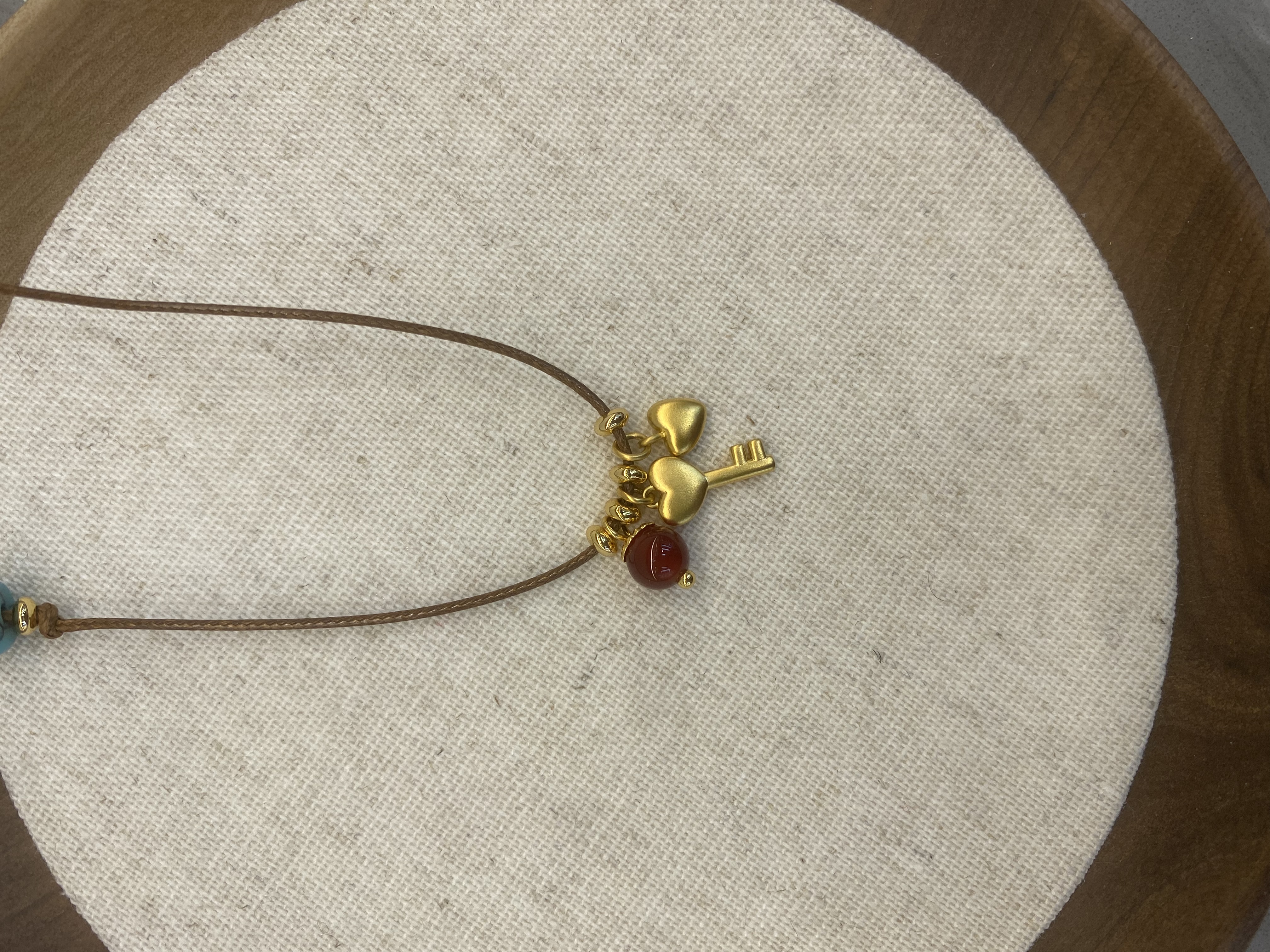 Women's long, simple sweater chain, hand-woven rope necklace, women's accessories