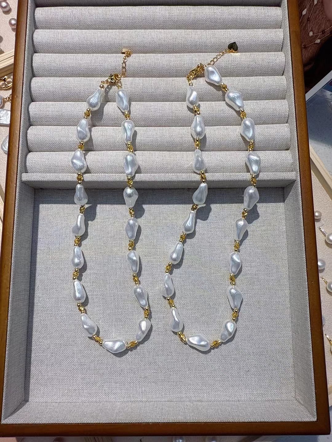 The popularity of baroque pearls is a manifestation of the diversification of ‌ aesthetics ‌