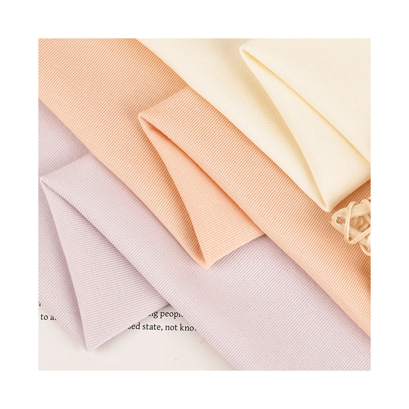 天丝莱赛尔面料40支纯棉罗纹短袖打底衫舒适透气时尚百搭细节图