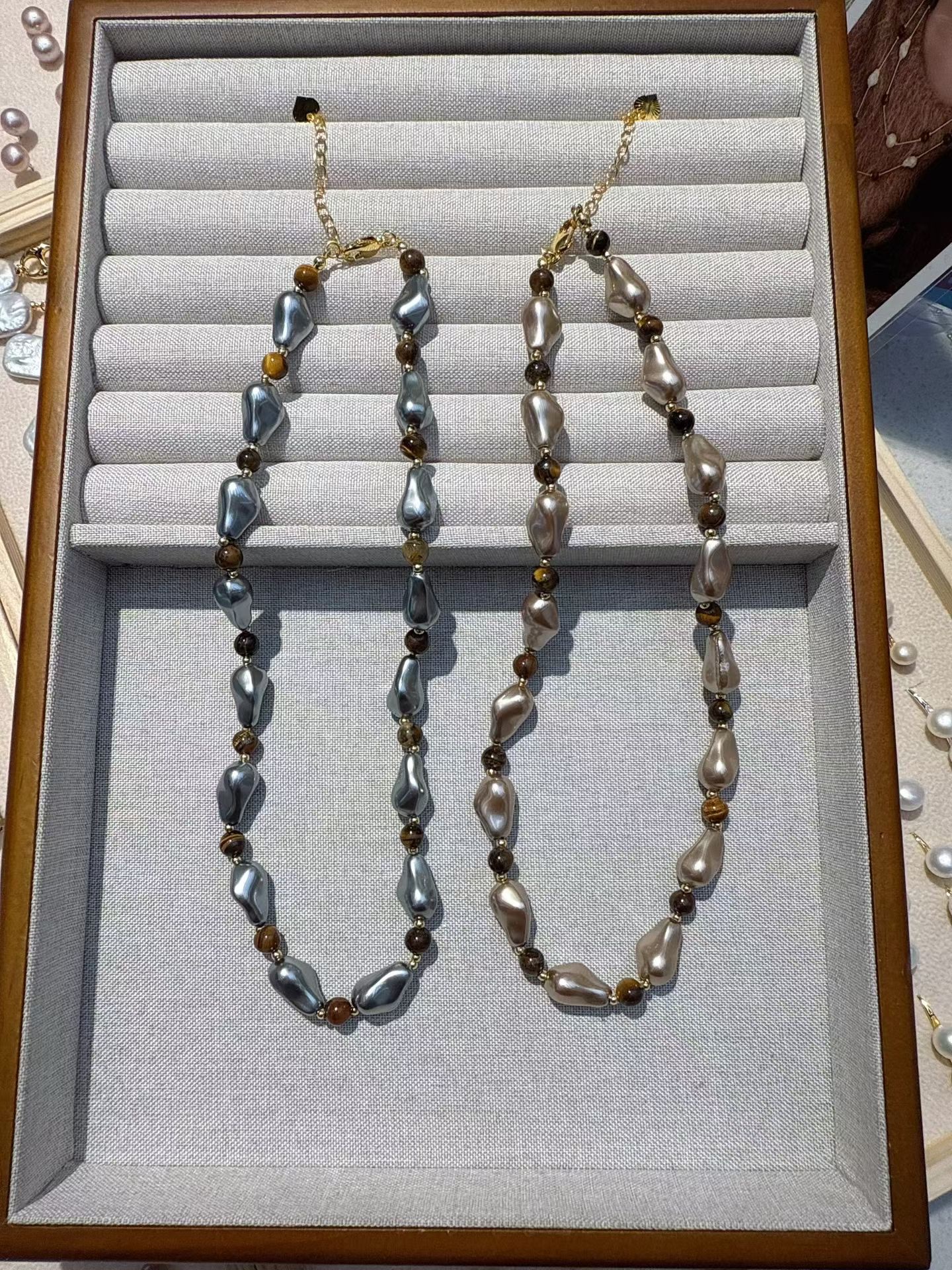 The popularity of baroque pearls is a manifestation of the diversification of ‌ aesthetics ‌ details Picture