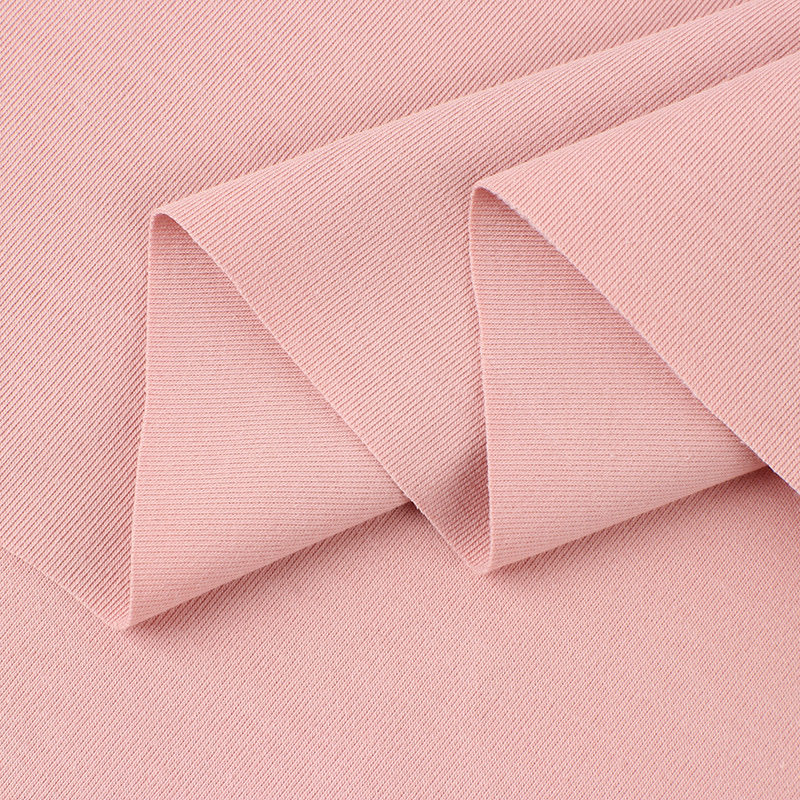 重磅丝柔棉面料60S丝光双面拉架平纹弹力T恤细节图