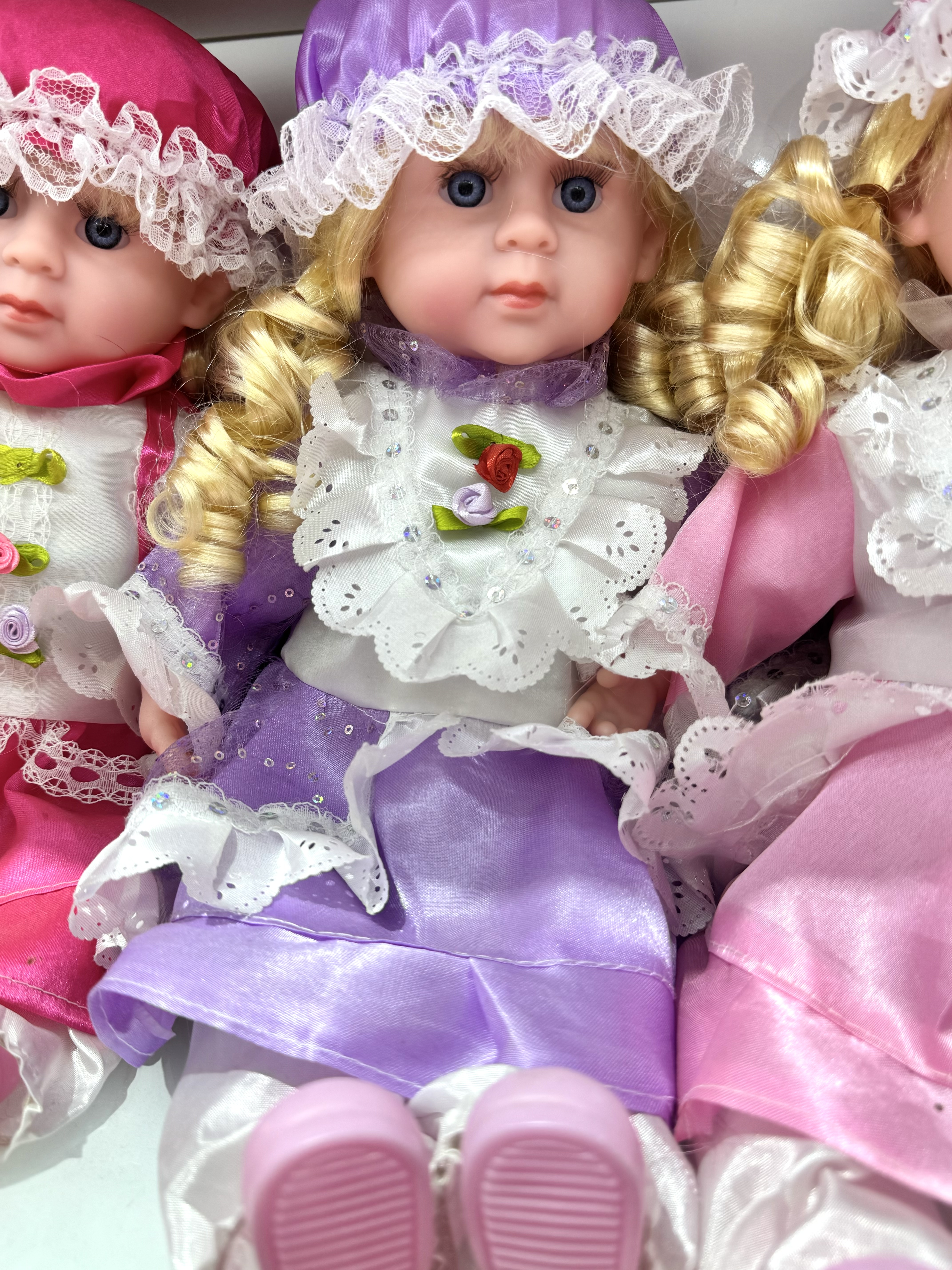 Simulated rubber doll home service training, simulated baby intelligence doll, role-playing toy Specification image