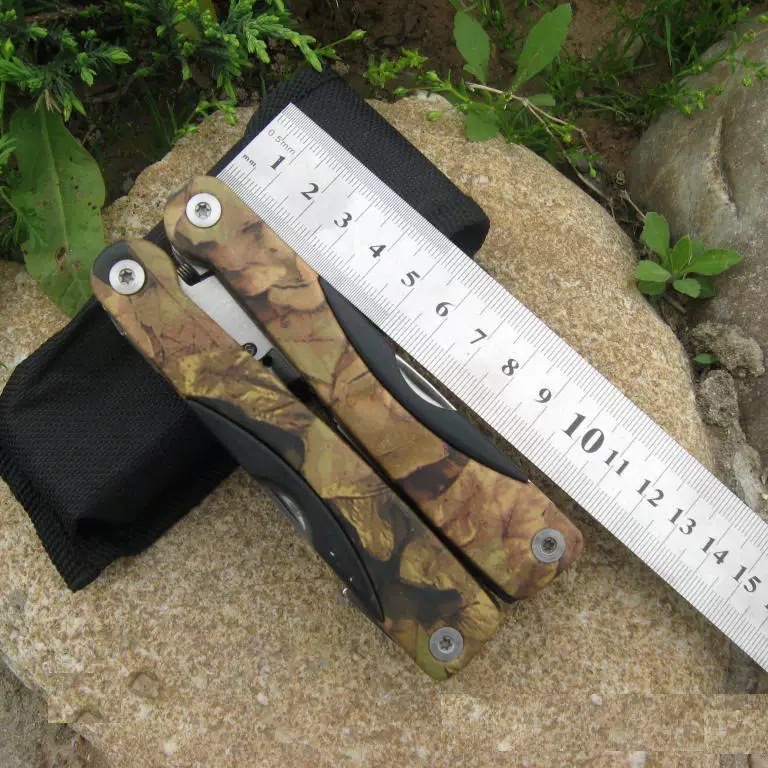 Multi-functional pliers, outdoor universal tool pliers, camouflage camping outdoor tools, large portable tools Specification image