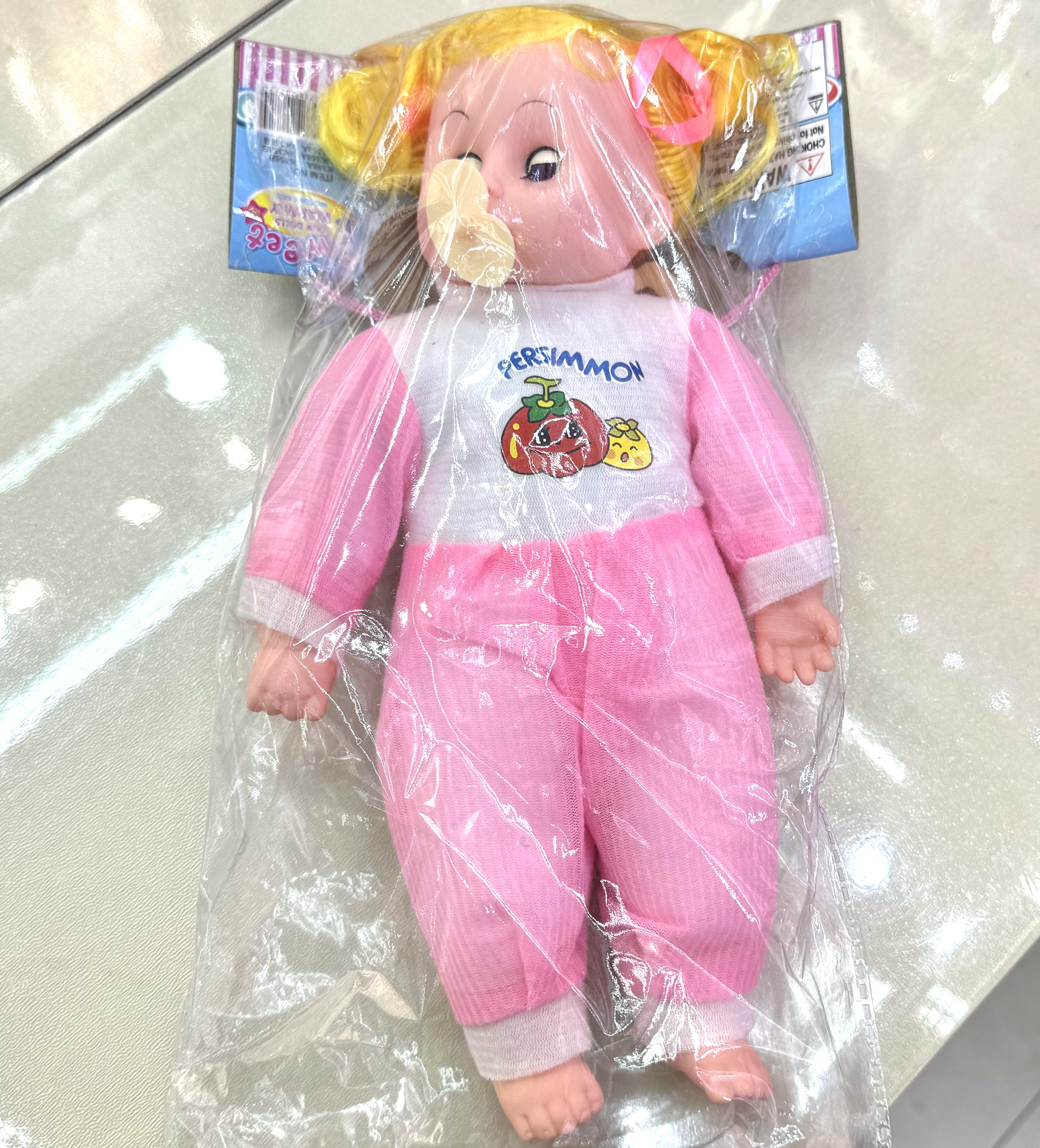 Vinyl doll, reborn doll, Barbie doll toy, simulation doll toy, pacifier doll