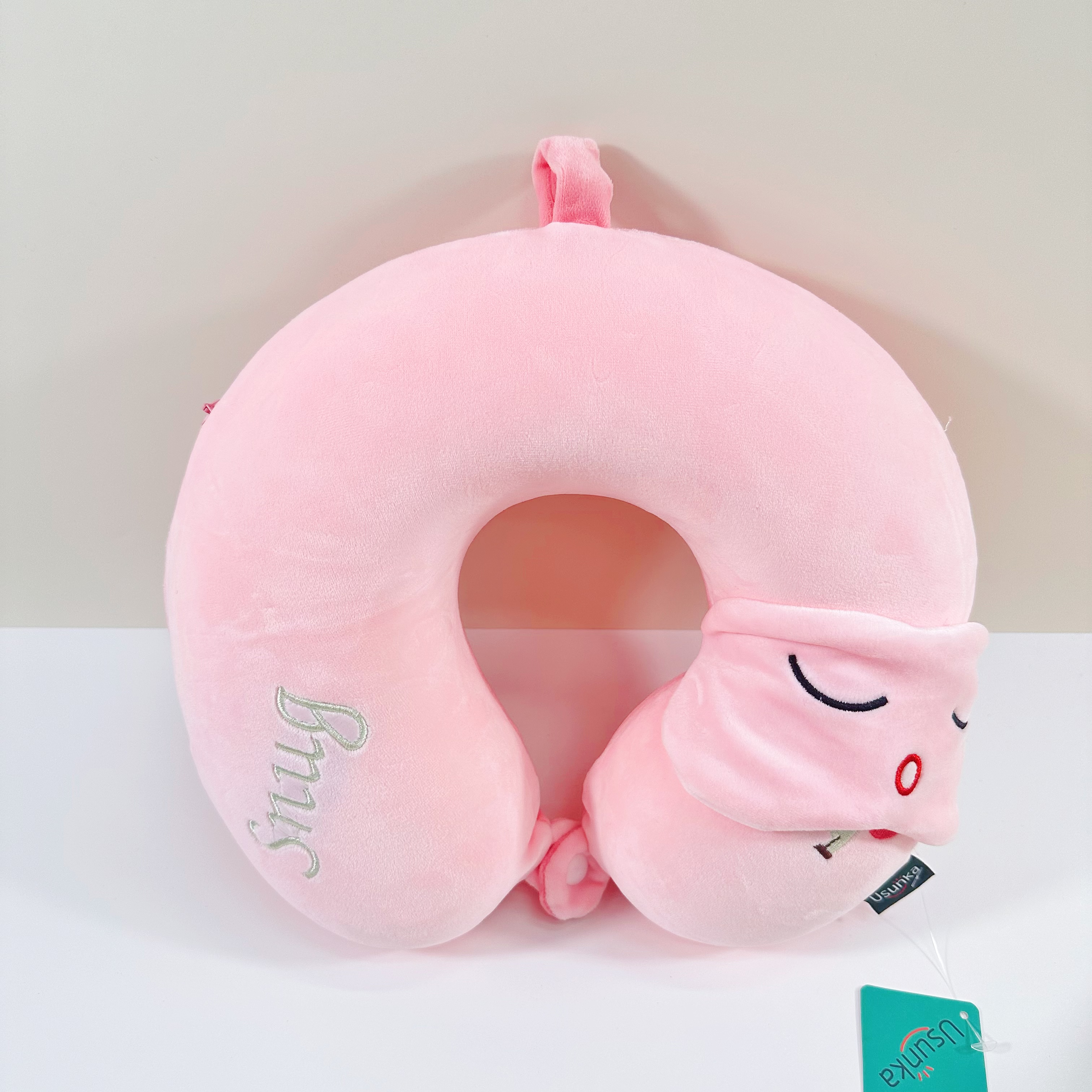 记忆棉枕头u型枕 卡通脖枕头飞机旅行枕护颈枕午睡记忆棉卡通颈枕 详情图2