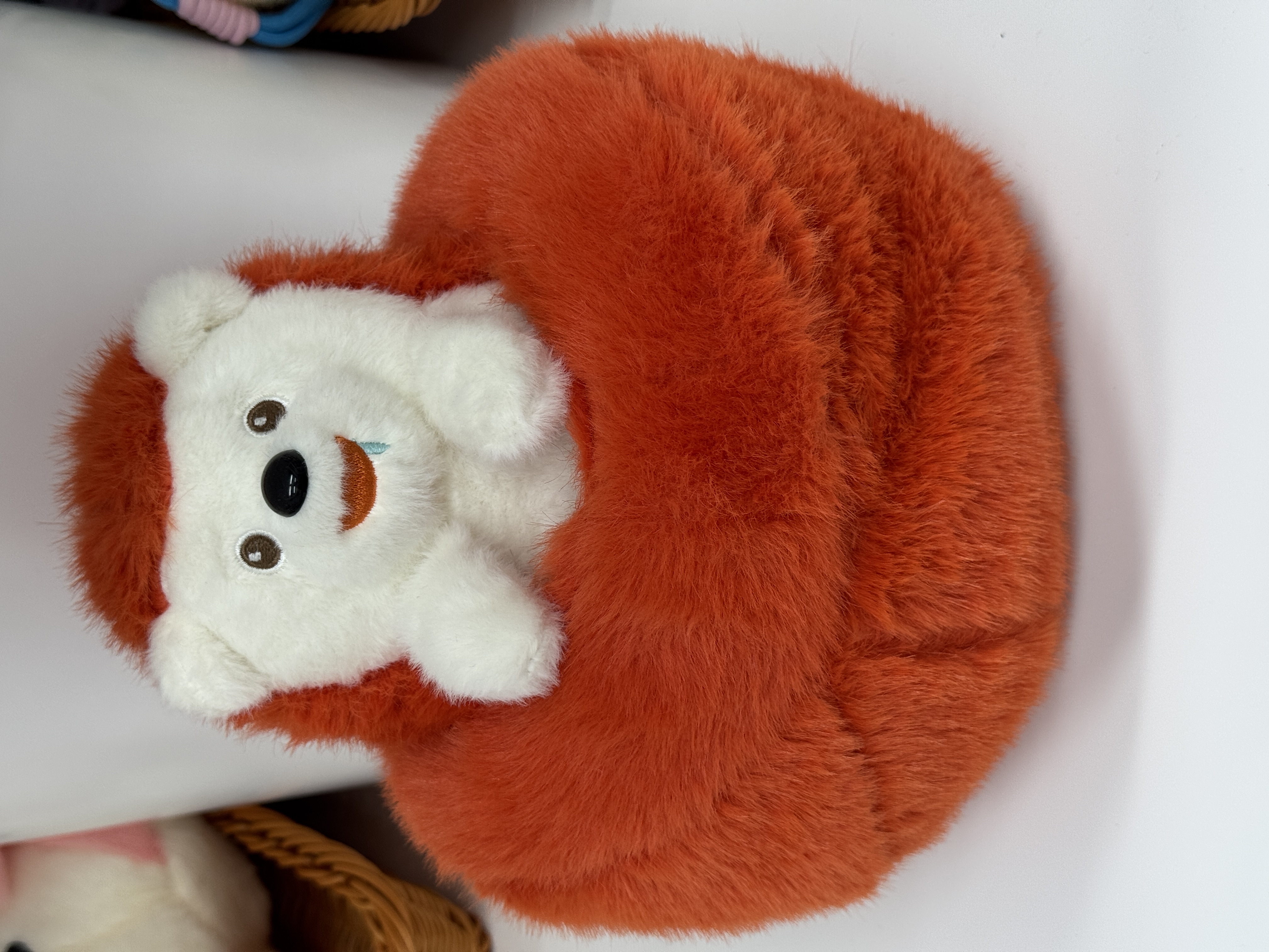 创意苹果刺猬毛绒玩具公仔情侣生日礼物可拆卸苹果窝可爱偷吃抱枕图