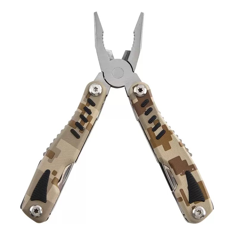 Outdoor multi-functional pliers, fire truck tool pliers, mountaineering folding portable combination pliers, multi-opening tool pliers, camping knife