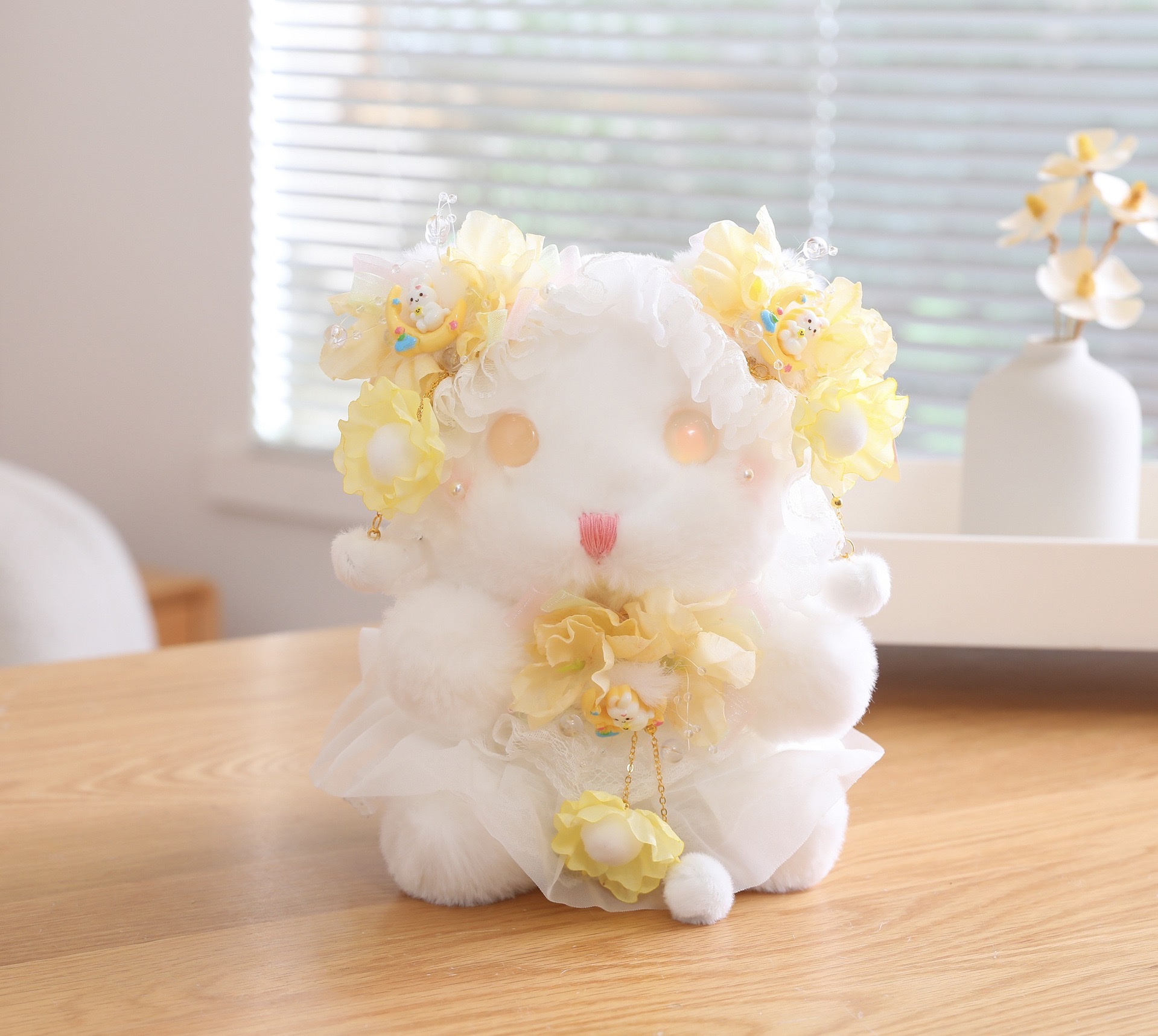 毛绒玩具创意潮流玩具新款洛丽塔毛绒公仔兔子玩偶森系卡通垂耳小兔子娃娃闺蜜生日礼物 详情图9