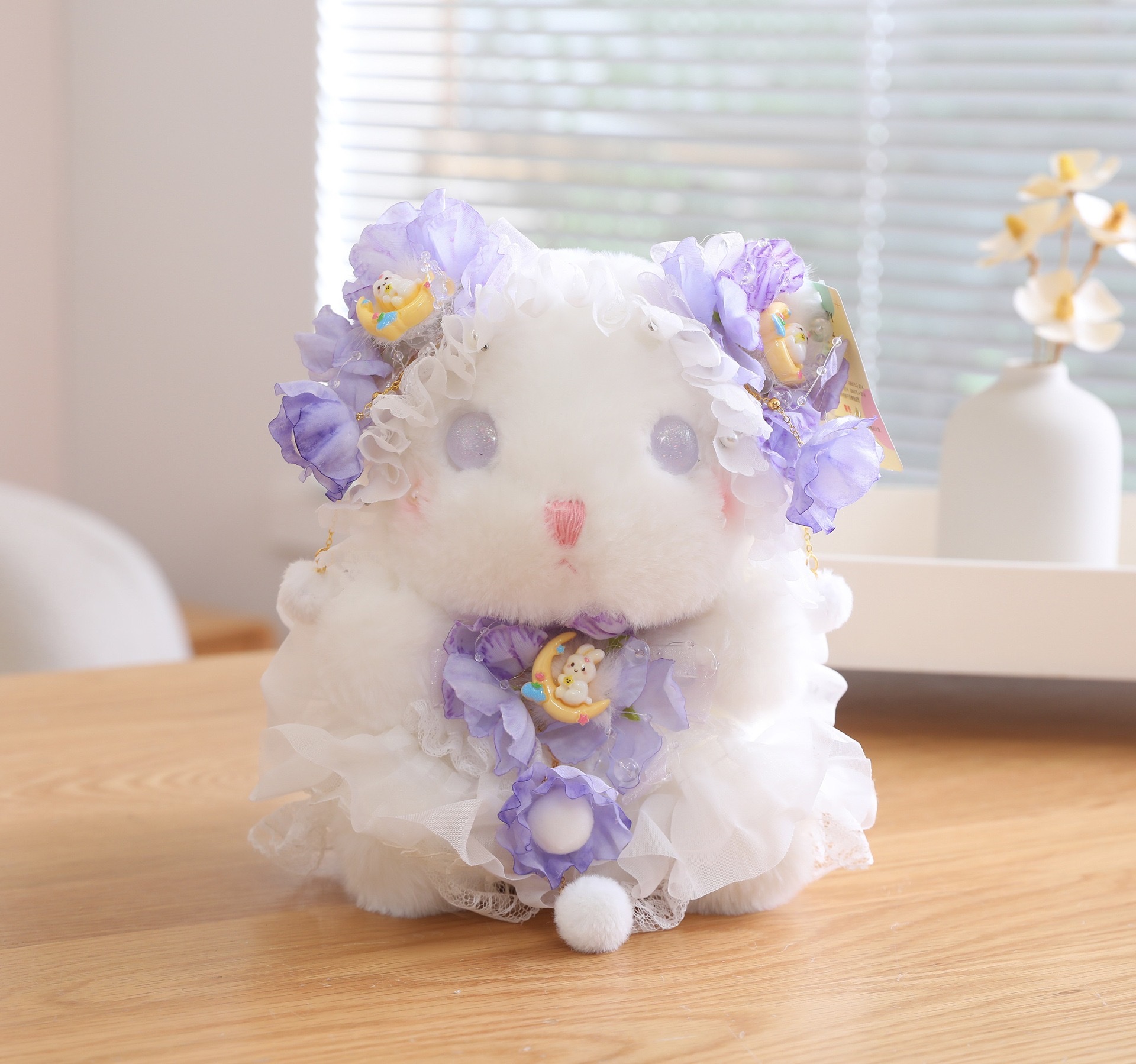 毛绒玩具创意潮流玩具新款洛丽塔毛绒公仔兔子玩偶森系卡通垂耳小兔子娃娃闺蜜生日礼物 详情图10